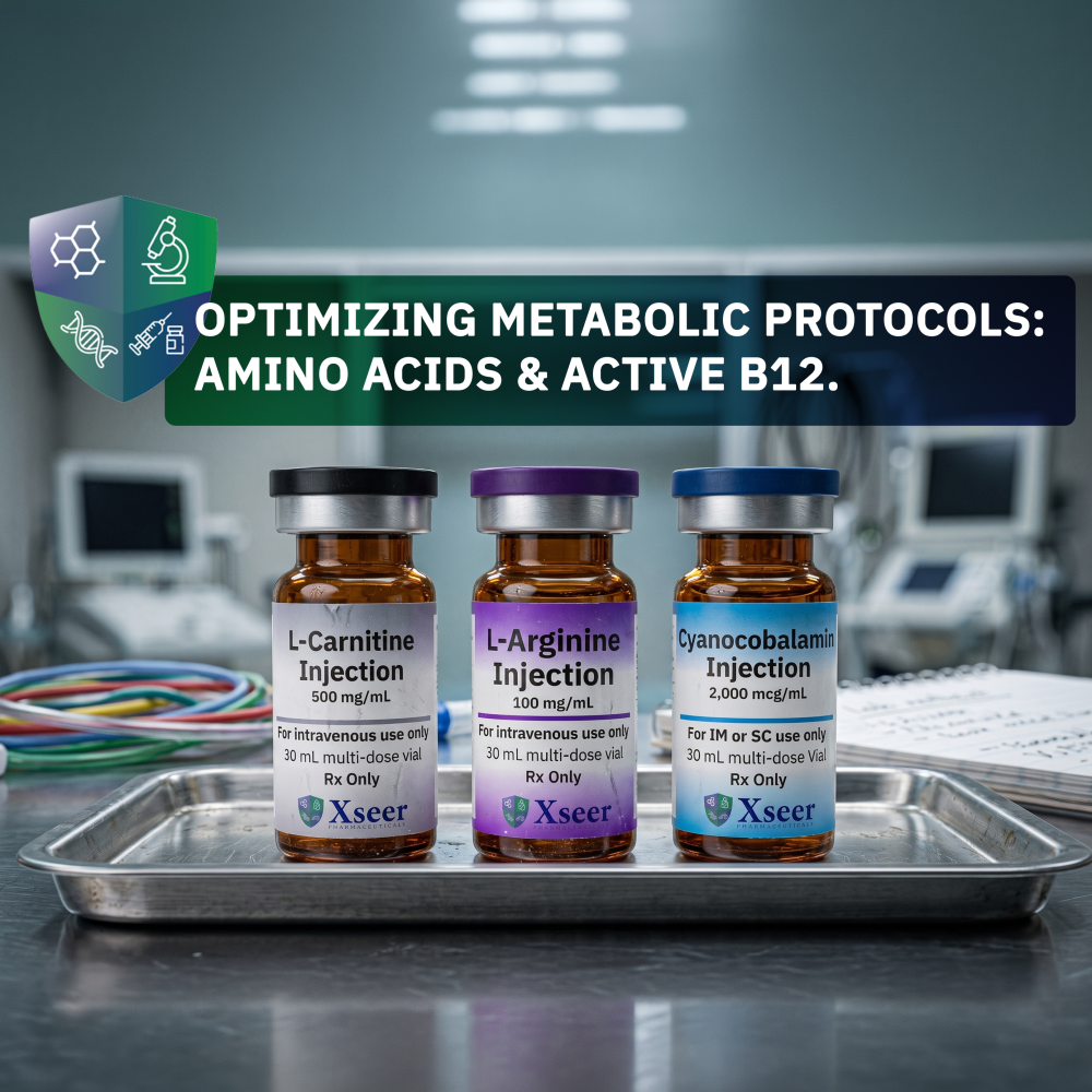 Optimizing Metabolic Protocols: The Synergistic Role of Levocarnitine, L-Arginine, and Active B12